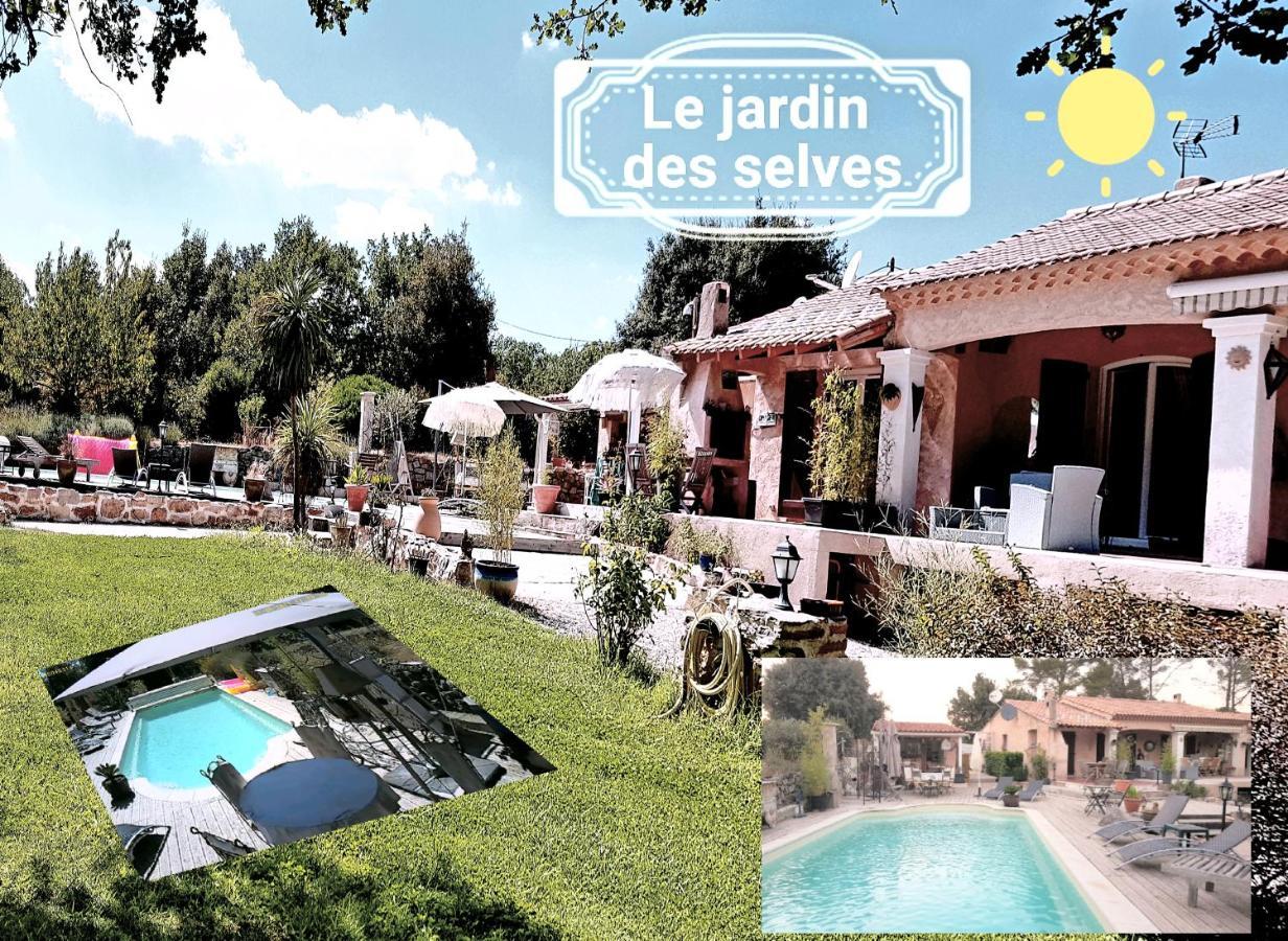 Le Jardin Des Selves Bed & Breakfast Draguignan Ngoại thất bức ảnh